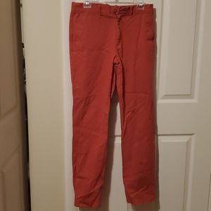 J.crew salmon khaki pants